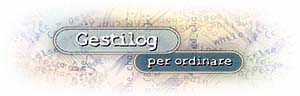 Per ordinare Gestilog