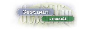 I vari moduli di GestiWin